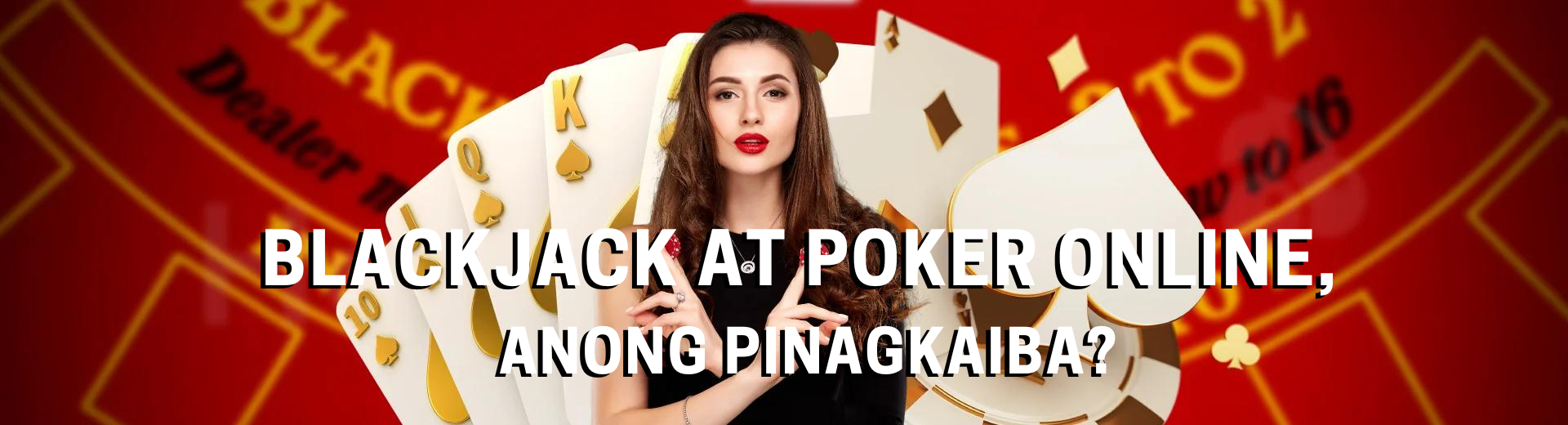 Blackjack at Poker Online, Anong Pinagkaiba